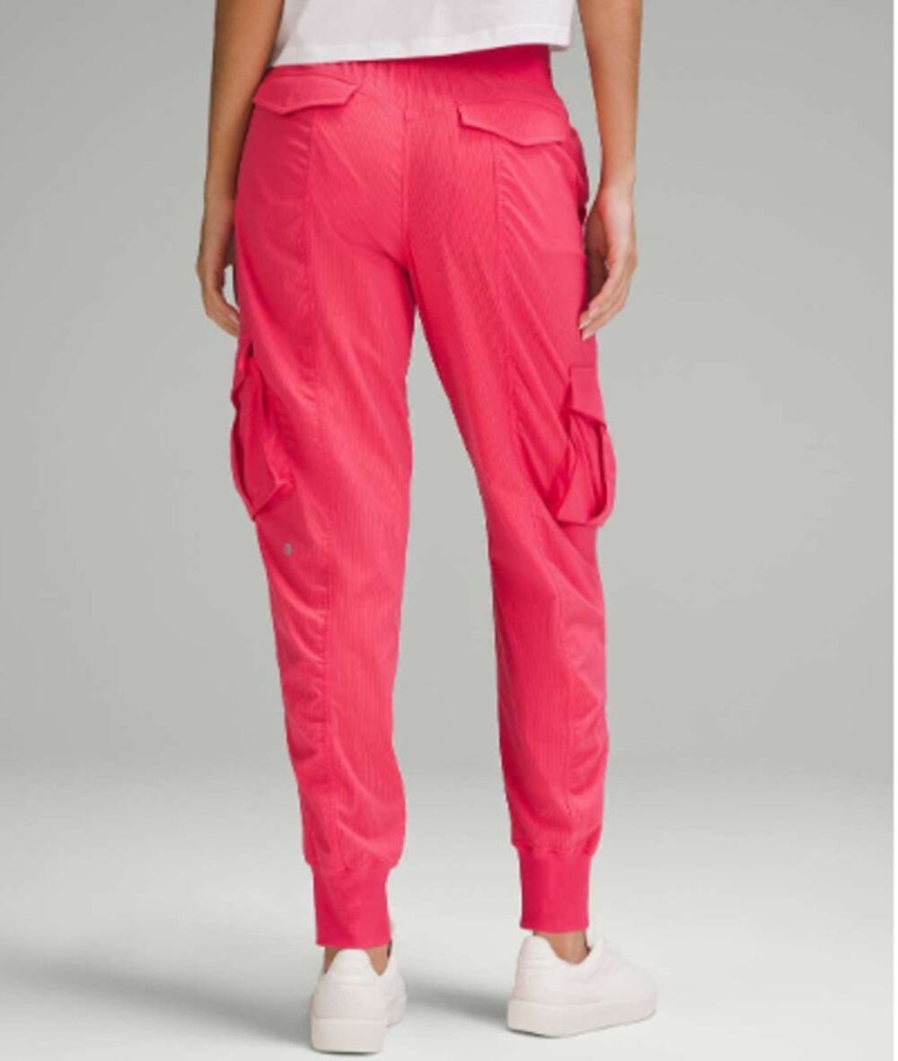 Lululemon Dance Studio Relaxed-Fit Mid-Rise Cargo Jogger Glaze Pink Med